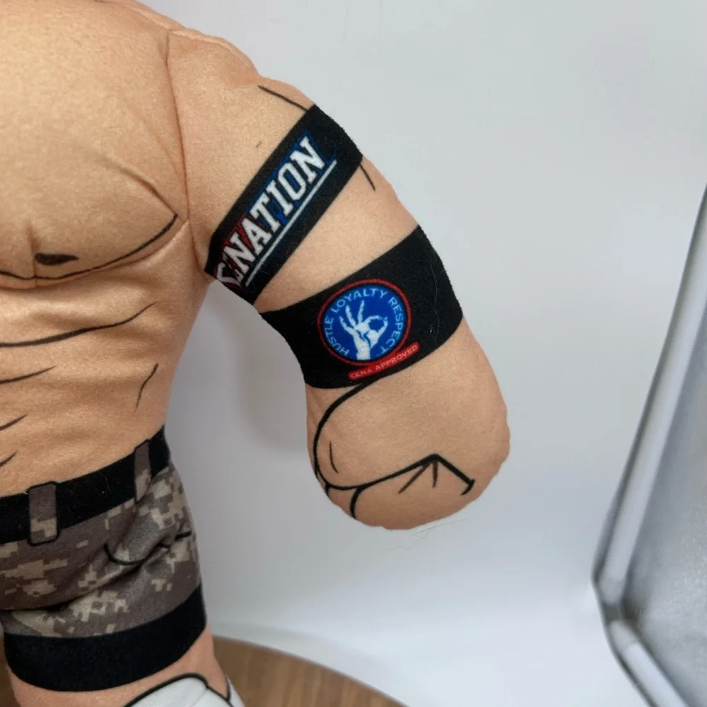 WWE John Cena Plush Doll 2011 Brawlin Buddies Wrestling 16
